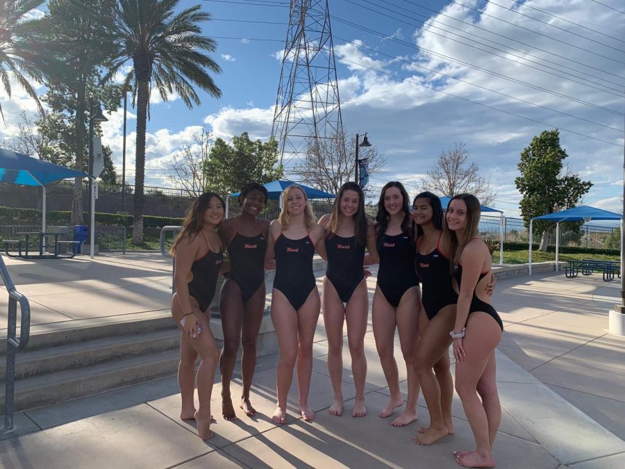 Girls Varsity Swim 2020