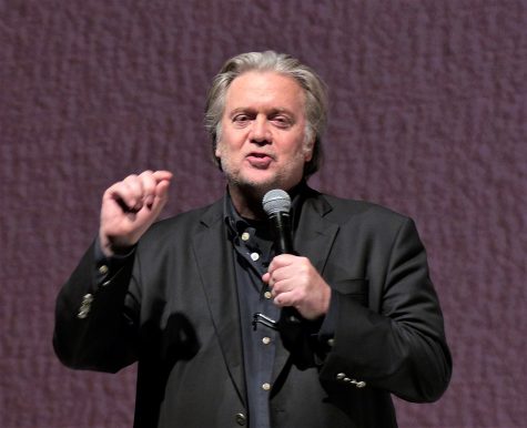 Steve Bannon in 2018. Photo taken by Elekes Andor. https://creativecommons.org/licenses/by-sa/4.0/deed.en
