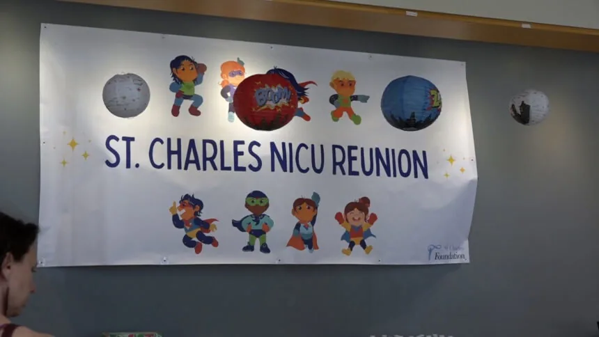 NICU Families Reunite in Bend With St. Charles Staff as Parents Celebrate Children’s Progress After Months of Intensive Newborn Care